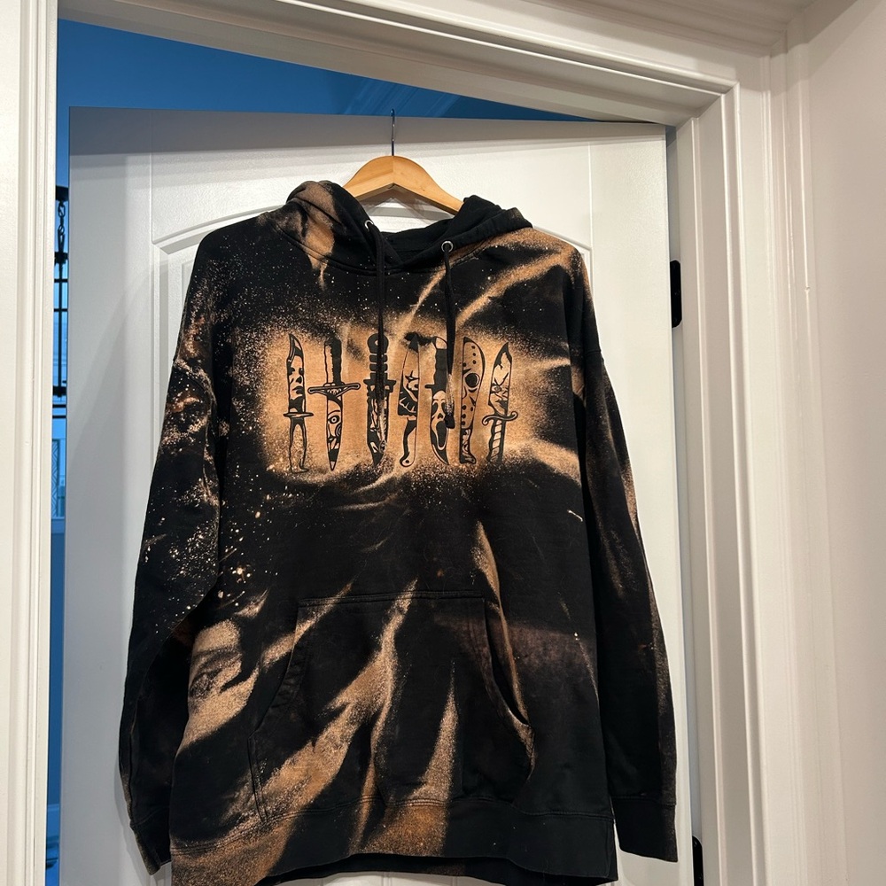 Independent Trading Company halloween horror knives hoodie